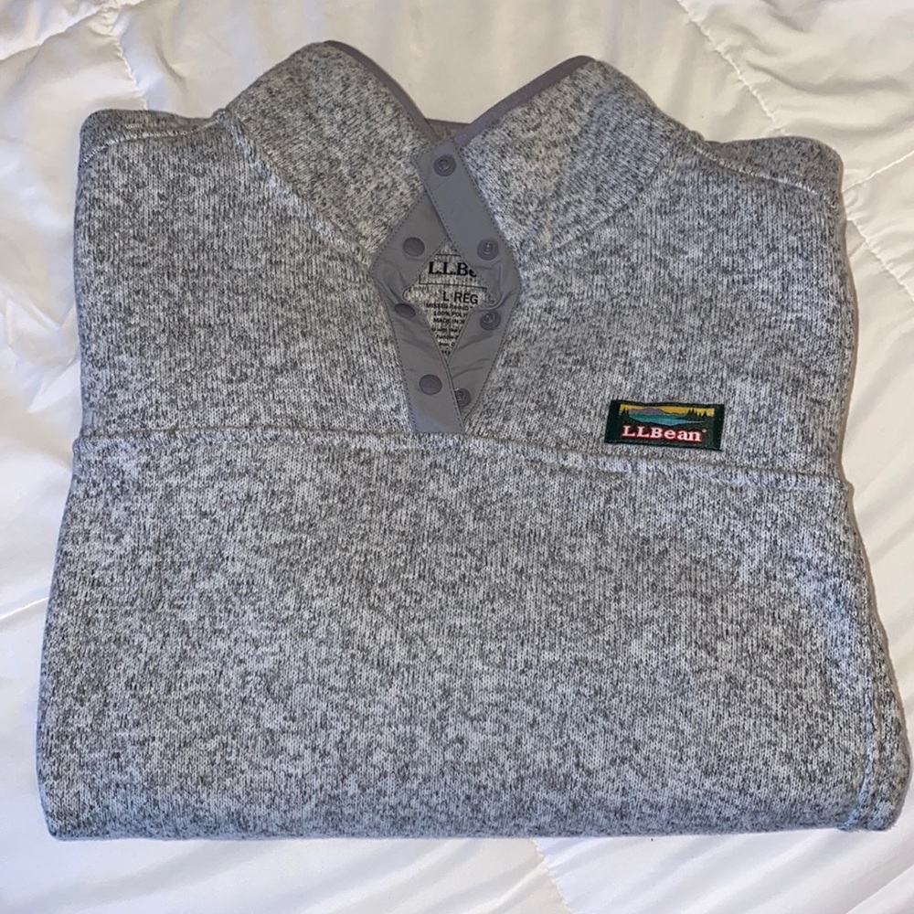 L.L.Bean Sweater Fleece Pullover